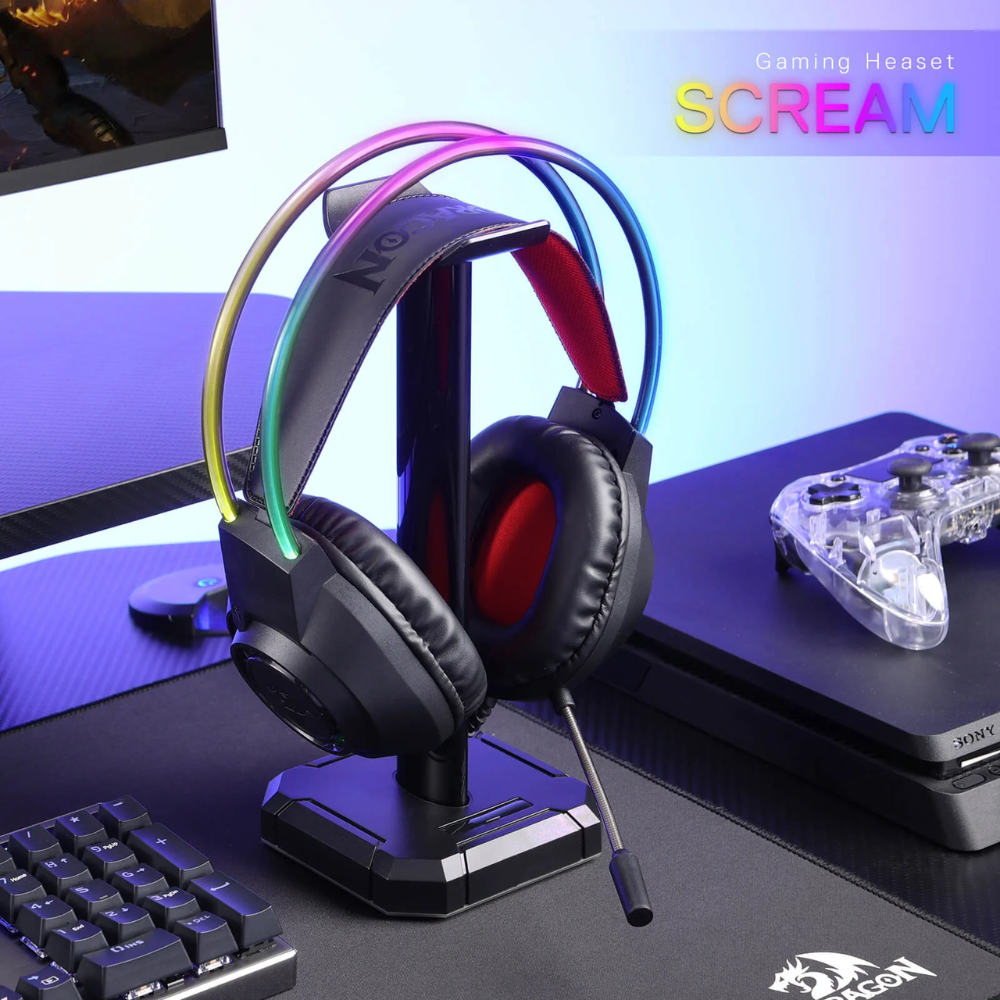 Redragon Scream RGB Wired Gaming Headset Redragon Scream RGB Wired Gaming Headset